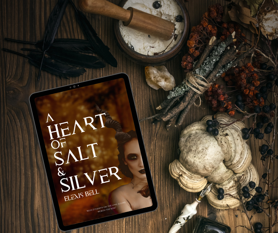 dark supernatural high fantasy romance novel cover